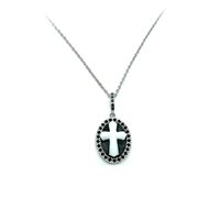 Collana Amen Donna in Argento CLCAAGCRBNZ3 - CLCAAGCRBNZ3